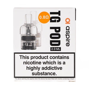 TG Replacement Pods by Aspire - 0.8ohm