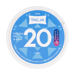 Freezing Ice Nicotine Pouches by Tacja 12mg per pouch strength