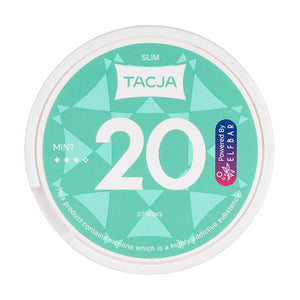 Mint Nicotine Pouches by Tacja 12mg per pouch strength