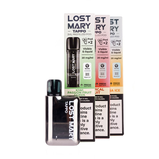 Lost Mary Tappo Pod Kit Bundle - Stainless Steel