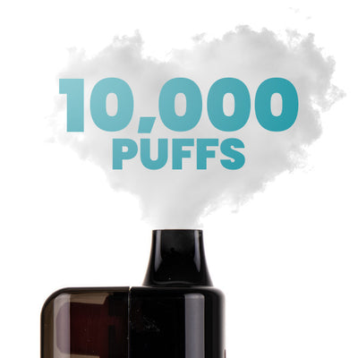 10,000 Puffs = Low Maintenance