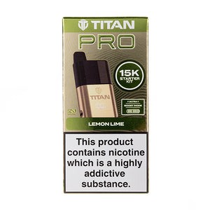 Titan Pro 15K Prefilled Pod Kit - Lemon Lime
