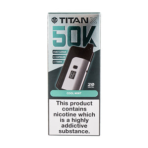 Titan X 50K Prefilled Pod Kit - Cool Mint