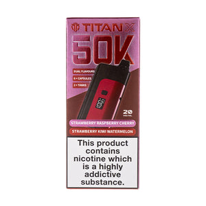 Titan X 50K Prefilled Pod Kit - Strawberry Collection