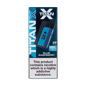Titan X Prefilled Pod Kit Blue Raspberry