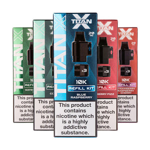Items that are compatible with Titan X Prefilled Pod Kit