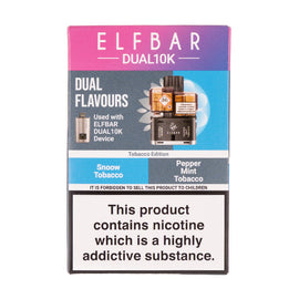 Tobacco Edition Dual 10k Refill Pack by Elf Bar