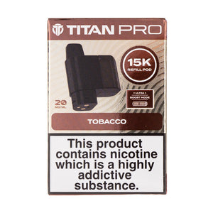Tobacco Pro 15K Prefilled Pod + Refill by Titan
