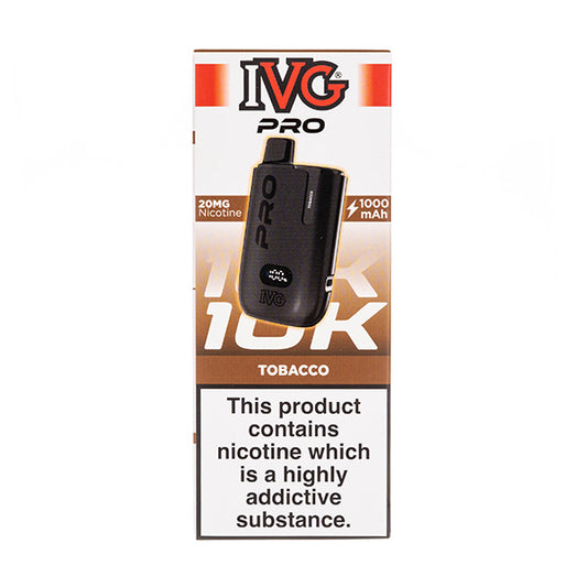 IVG Pro 12 Prefilled Pod Vape Kit (20mg) - Tobacco