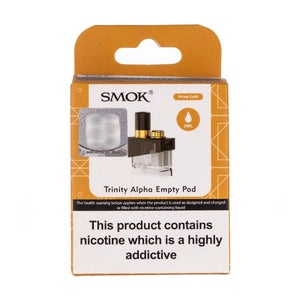 Trinity Alpha Replacement Pod (1pk) by SMOK in Prism Gold Colour