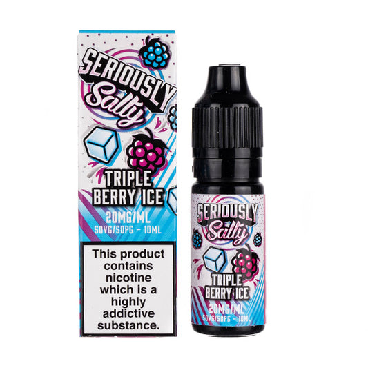 Triple Berry Ice Nic Salt E-Liquid by Seriously Salty Fusionz