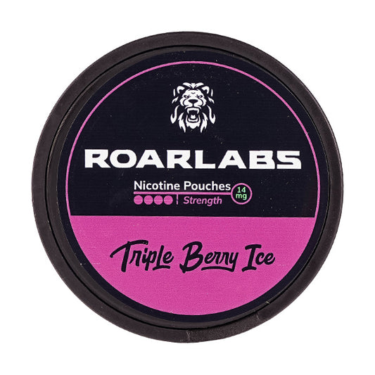 Triple Berry Ice Nicotine Pouches by Roarlabs 14mg