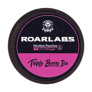 Triple Berry Ice Nicotine Pouches by Roarlabs 6mg