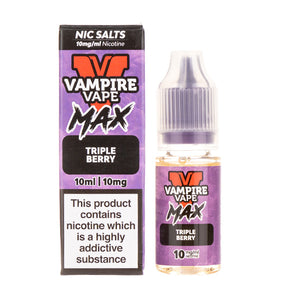 Triple Berry Nic Salt E-Liquid by Vampire Vape Max
