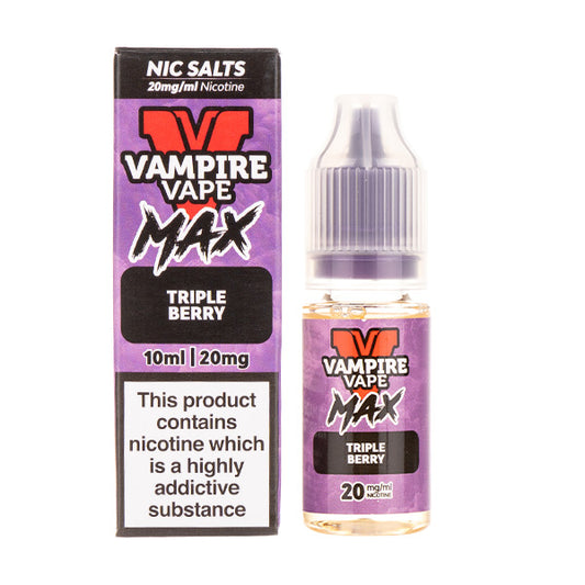 Triple Berry Nic Salt E-Liquid by Vampire Vape Max - 20mg
