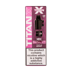 Triple Berry Titan X Refill Pack by Titan