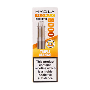 Triple Mango Pro Max 8000 Prefilled Pod + Refill by Hyola