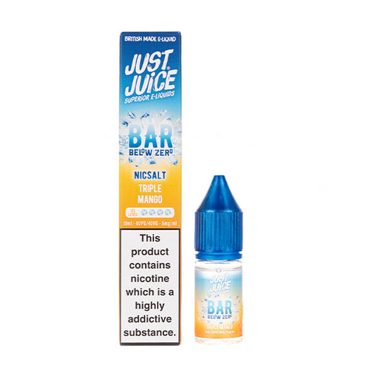 Triple Mango Bar Below Zero Nic Salt E-Liquid by Just Juice - 5mg
