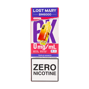 Lost Mary BM6000 Prefilled Pod Kit - 0mgin Triple Mango