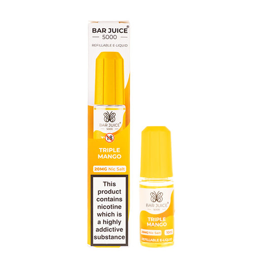 Triple Mango Nic Salt E-Liquid by Bar Juice 5000