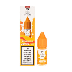 Triple Mango Nic Salt E-Liquid by Crystal Clear