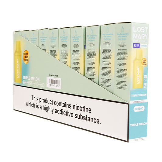 Lost Mary BM600 Prefilled Pods - 2PK [Box of 10] - Triple Melon