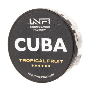 Tropical Fruit Nicotine Pouches by Cuba Black