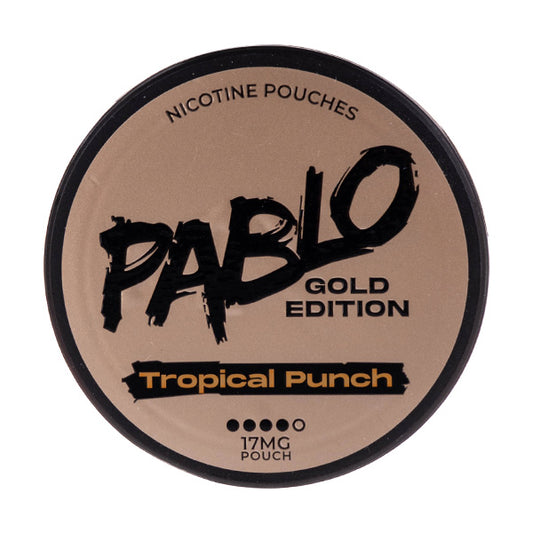 Tropical Punch Gold Edition Nicotine Pouches by Pablo