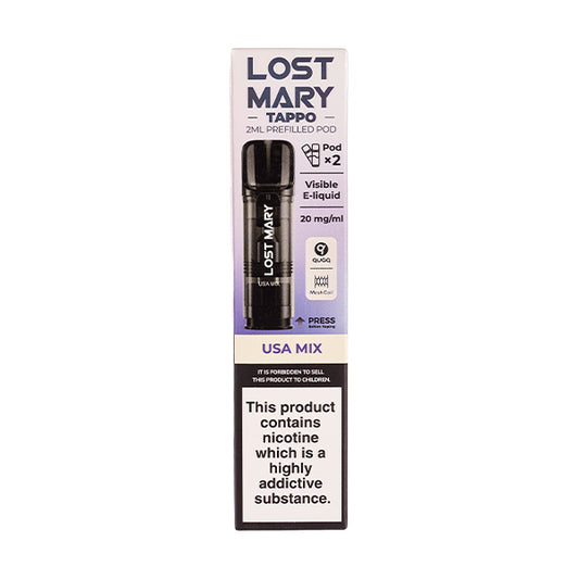 Lost Mary Tappo Tobacco Prefilled Pods - Any 5 for £25