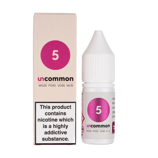 Uncommon 5 Nic Salt E-Liquid by Supergood x Grimm Green