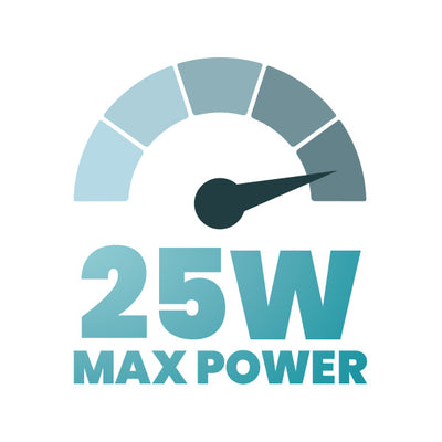 25W Variable Power