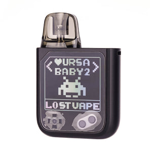 Ursa Baby 2 Pod Kit by Lost Vape in Joy Black x Pixel Role