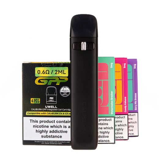 Caliburn G4 Mini Bundle | Over 20% Off Vape Kit, Pods & Salts Caliburn G4 Mini Bundle | Over 20% Off Vape Kit, Pods & Salts