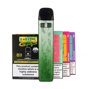 Uwell Caliburn G4 Mini Pod Kit Bundle - Paddy Green