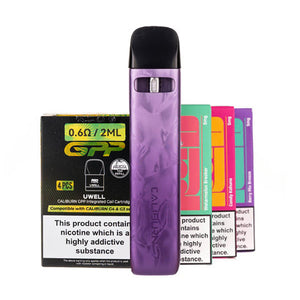 Uwell Caliburn G4 Mini Pod Kit Bundle - Pheonix Purple