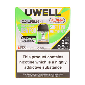 Uwell Caliburn GPP Alpha Replacement Pods - 0.9ohm