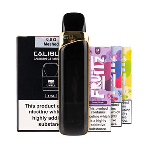 Uwell Caliburn G4 Pro Pod Kit Bundle Desert Gold