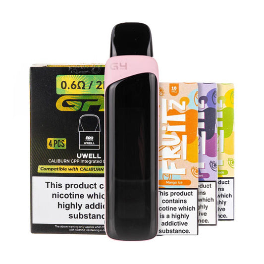 Uwell Caliburn G4 Pro Pod Kit Bundle | Save Over 20% + Pods & Salts Uwell Caliburn G4 Pro Pod Kit Bundle | Save Over 20% + Pods & Salts