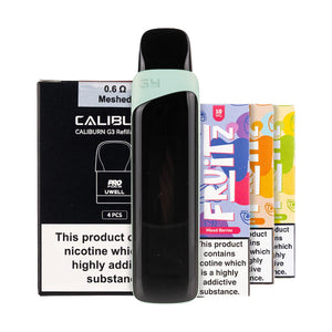 Uwell Caliburn G4 Pro Pod Kit Bundle Light Green