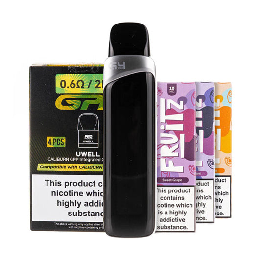 Uwell Caliburn G4 Pro Pod Kit Bundle | Save Over 20% + Pods & Salts Uwell Caliburn G4 Pro Pod Kit Bundle | Save Over 20% + Pods & Salts