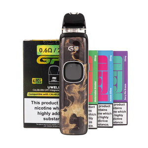Uwell Caliburn G5 Pod Kit Bundle - Black Gold
