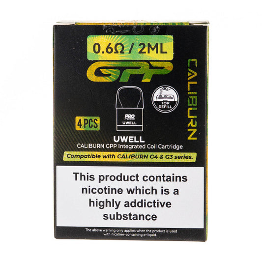 Uwell Caliburn GPP G3/G4 Replacement Pods - 4 Pack