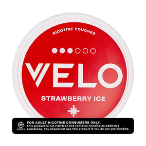 Strawberry Ice Nicotine Pouches by VELO