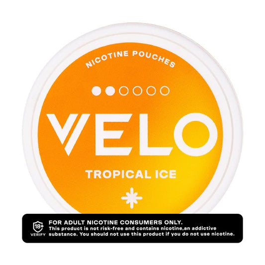 Tropical Ice Mini Nicotine Pouches by VELO