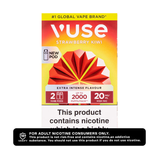 VPro NS Strawberry Kiwi Vuse Pro Pod Nic Salt Refill 20mg