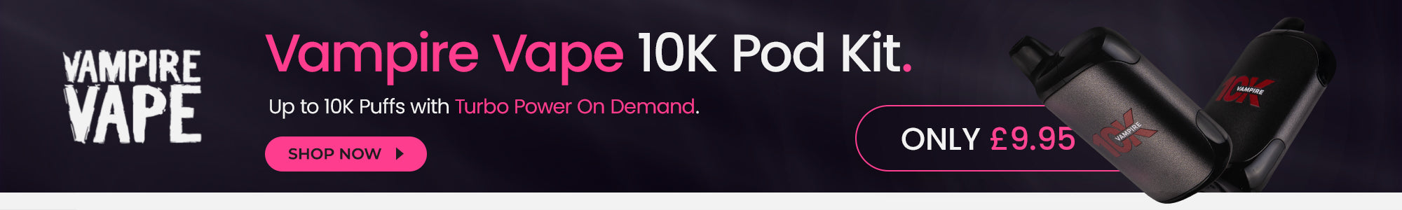 Discover the Vampire 10K Prefilled Pod Kit