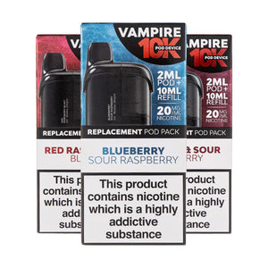 Items that are compatible with Vampire Vape 10K Prefilled Pod Kit