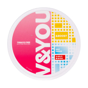 Mint Freeze &Boost Nicotine Pouches by V&YOU 16mg