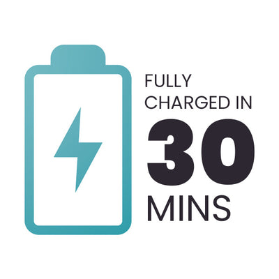 30 Minutes Charge Time