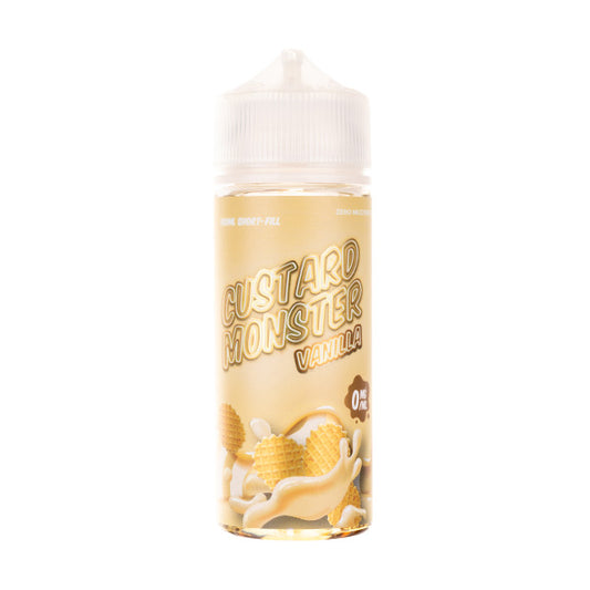 Vanilla 100ml Shortfill E-Liquid by Custard Monster